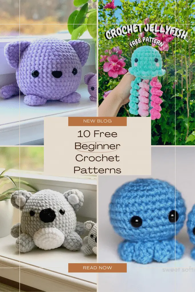 10 free beginner crochet patterns
