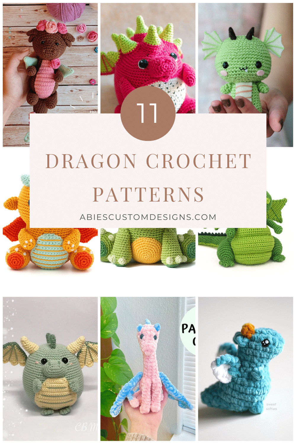 11 Dragon Crochet patterns