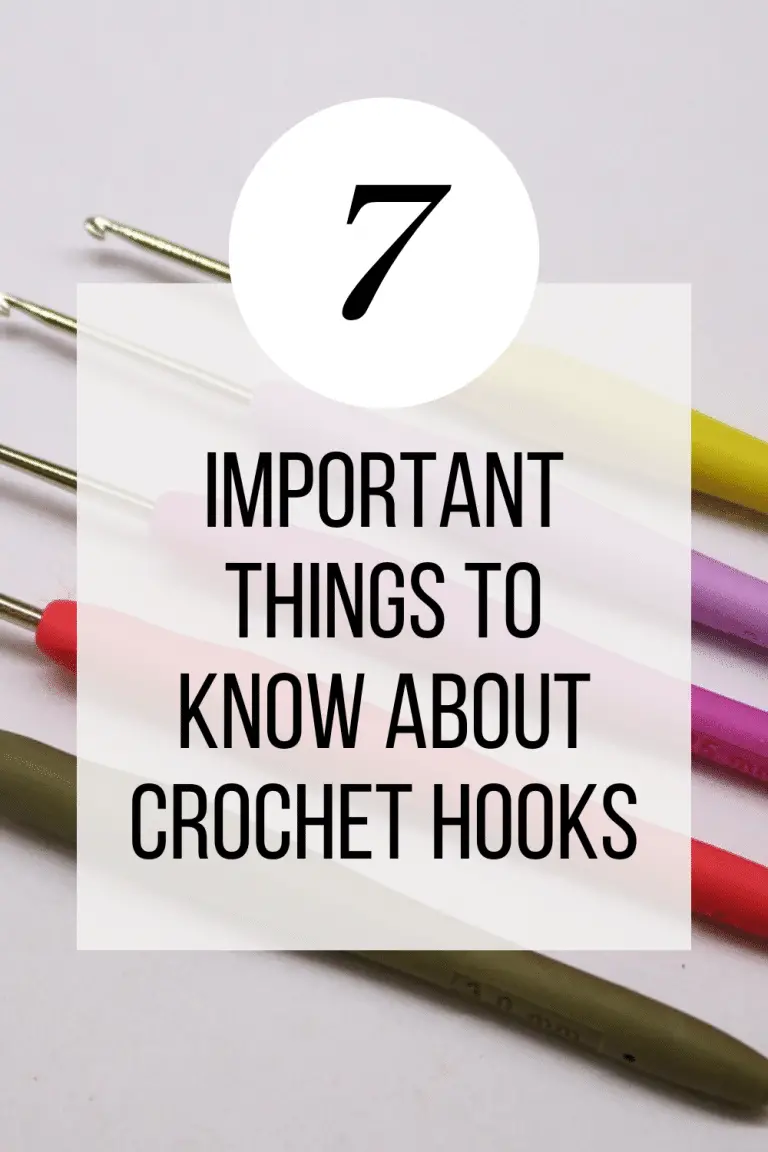 7 important things to know about crochet hooks