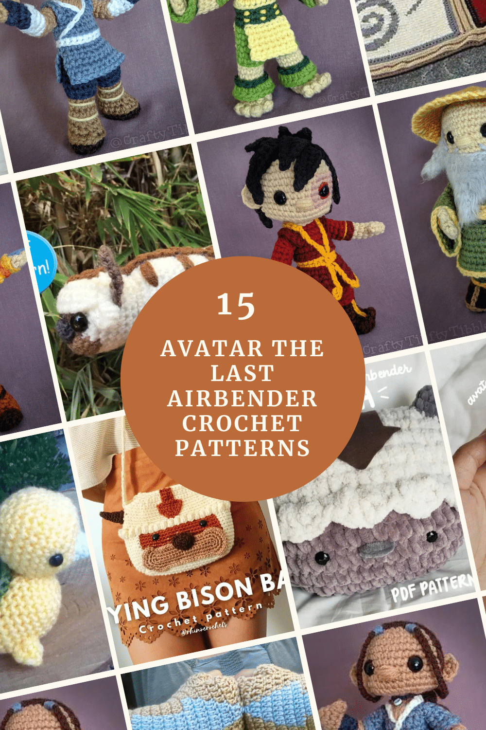 15 Avatar the last airbender crochet patterns