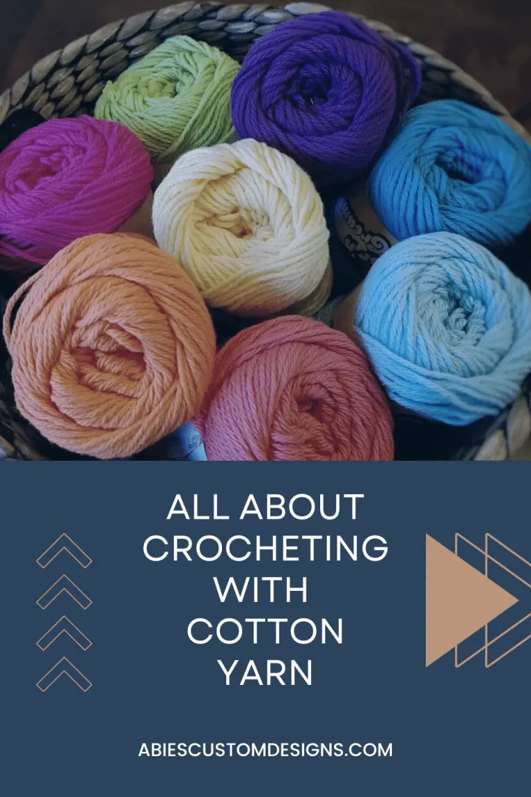 Crocheting with Cotton Yarn