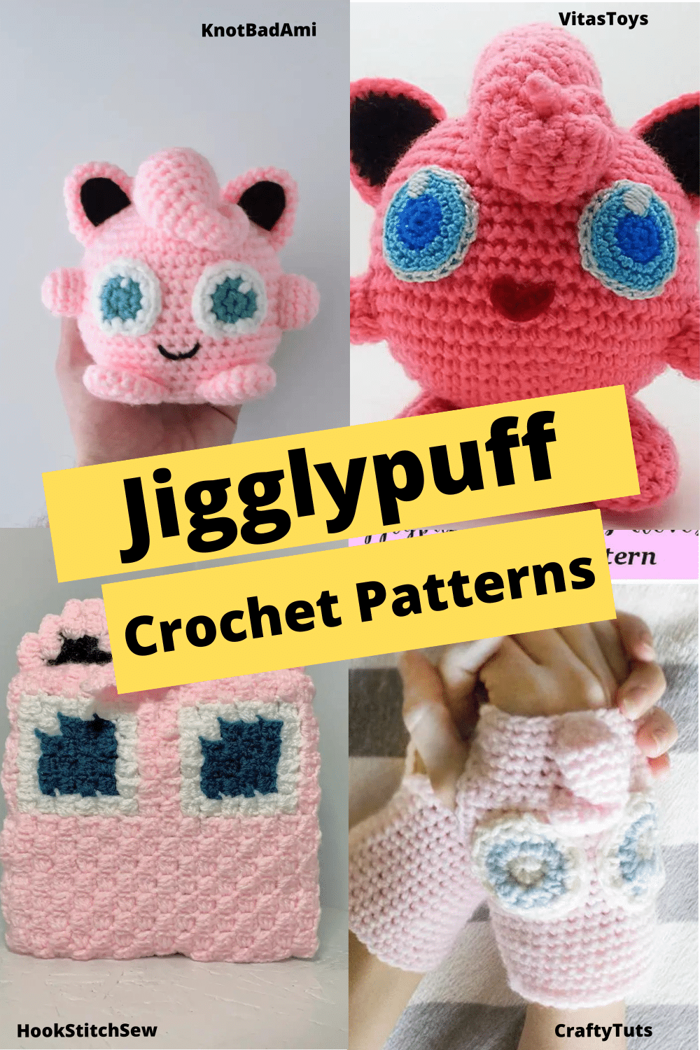 Jigglypuff Crochet Patterns