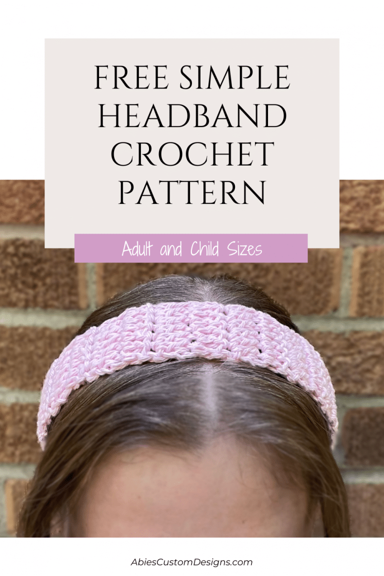 Free double crochet Headband Crochet Pattern