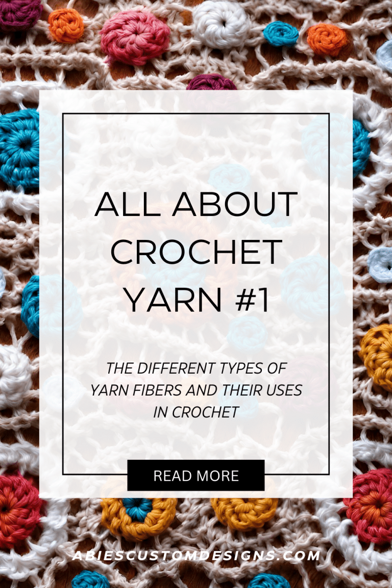 All about crochet yarn