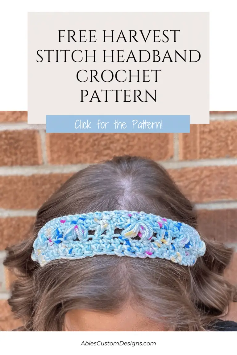 Free Harvest Stitch Headband Crochet Pattern