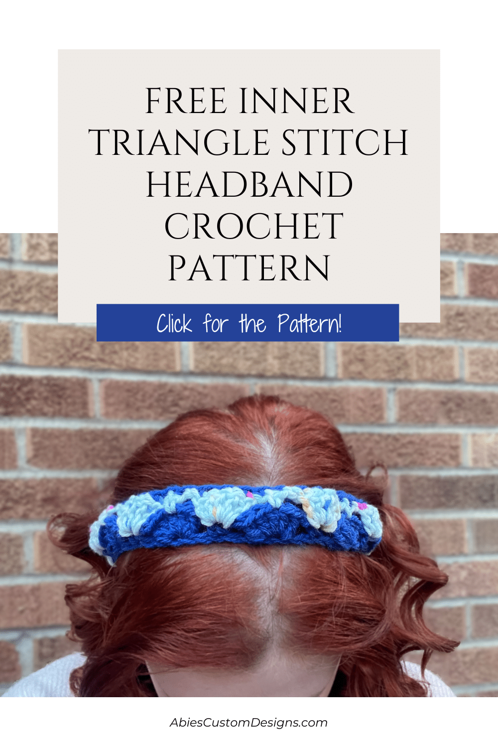 Free Triangle Stitch Headband Crochet Pattern