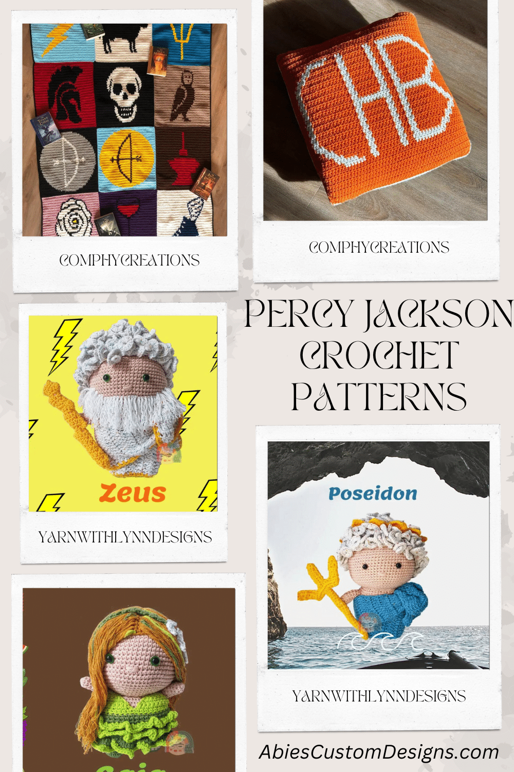 Percy Jackson Crochet Patterns