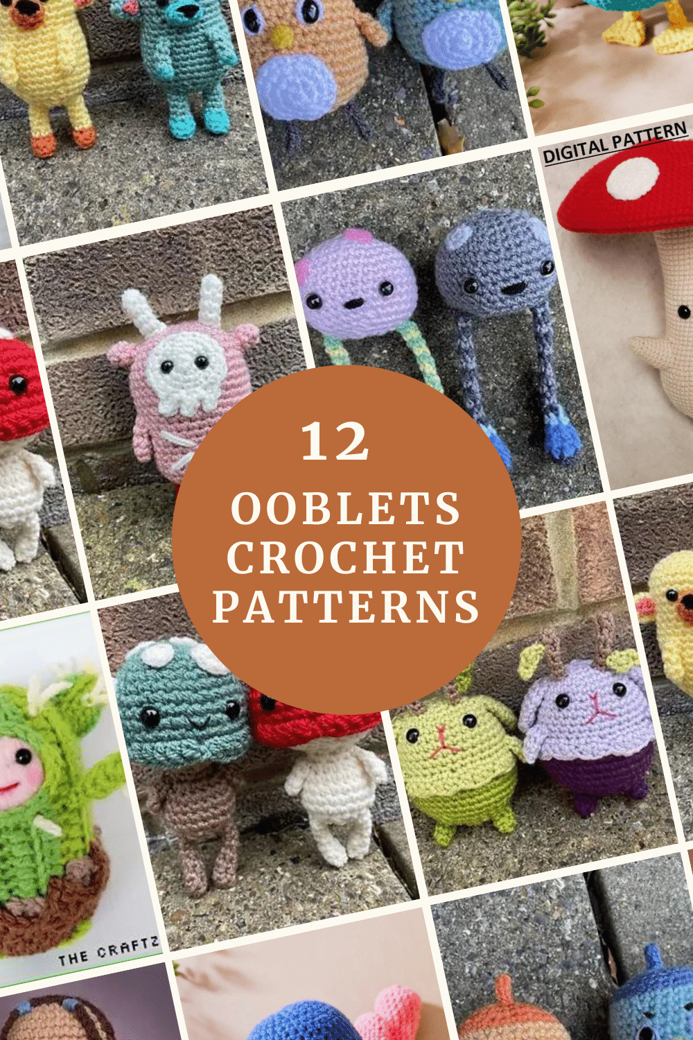 12 ooblet crochet patterns