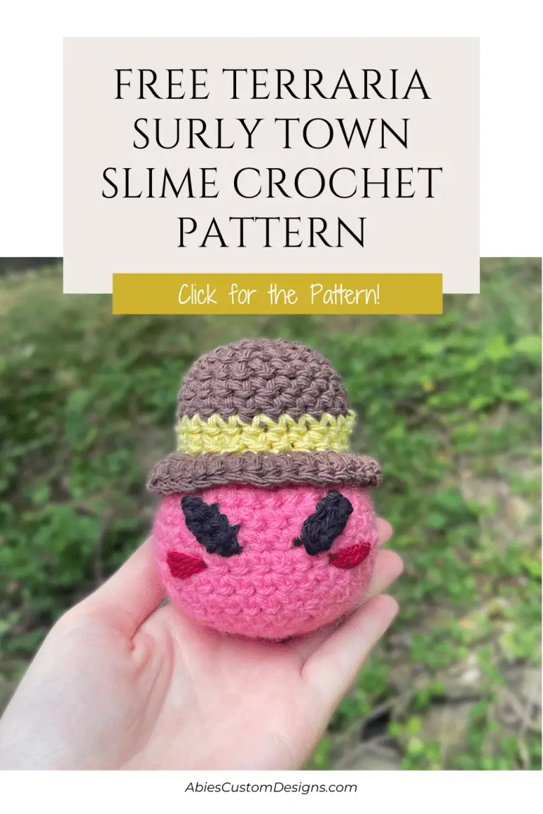 Free terraria surly town slime crochet pattern